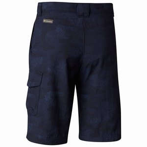 Columbia Silver Ridge™ Printed Short Pojkar Marinblå (ALFKD8596)